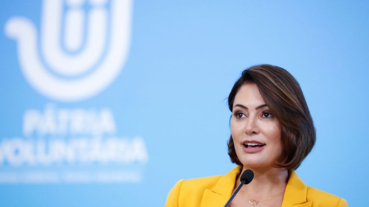 Michelle Bolsonaro, presidente do PL Mulher