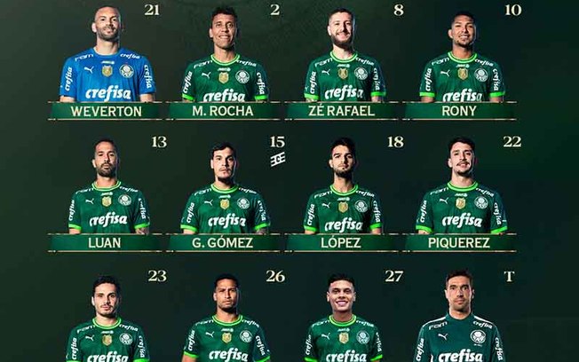 Palmeiras escalado: López é titular no primeiro jogo sem Dudu