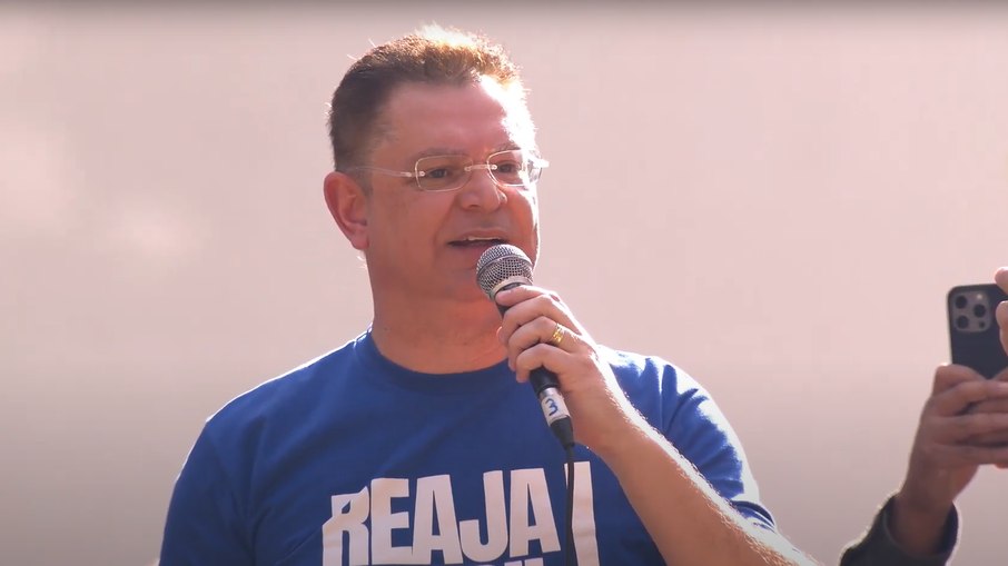 Sóstenes Cavalcante, Deputado Federal, líder do PL durante a manifestação em SP