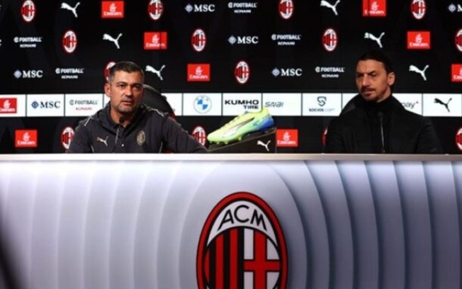 Sérgio Conceição em sua apresentação pelo Milan nesta terça (31) Sérgio Conceição em sua apresentação pelo Milan nesta terça (31)