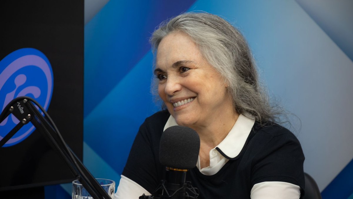 Regina Duarte foi convidada do Se Lig, programa do Portal iG, em dezembro de 2024.