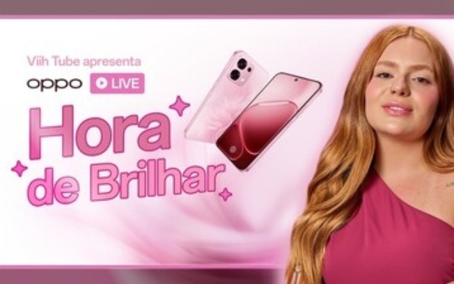 OPPO promove live com Viih Tube para apresentar novo smartphone A6 Pro