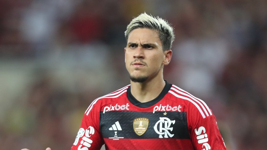 Pedro, atacante do Flamengo