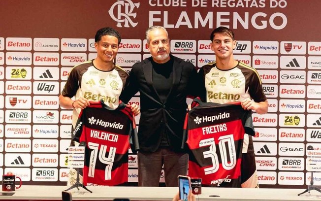 Joaquín Freitas é o novo reforço do Flamengo Joaquín Freitas é o novo reforço do Flamengo