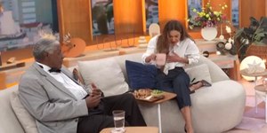 Tony Tornado faz Patrícia Poeta engasgar ao vivo