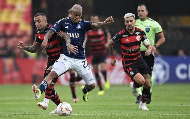 VÍDEO: os melhores momentos do empate entre Millonarios e Flamengo pela Libertadores