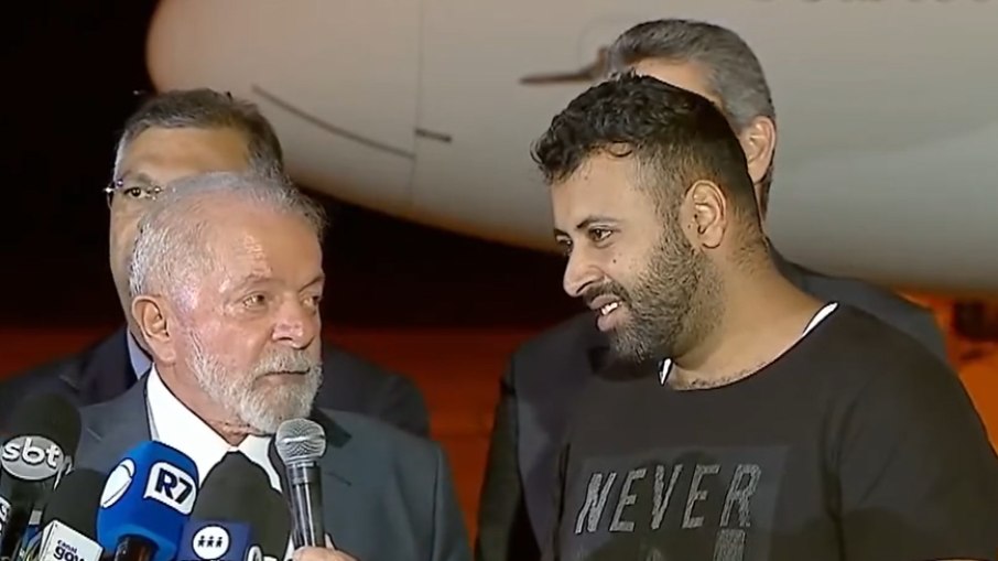 Lula e o brasileiro repatriado de Gaza, Hasan Habee