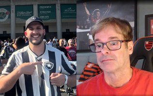 Influenciadores de Botafogo e Flamengo em pânico com o Fluminense