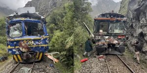 Trens batem e deixam 1 morto e 30 feridos em Machu Picchu no Peru