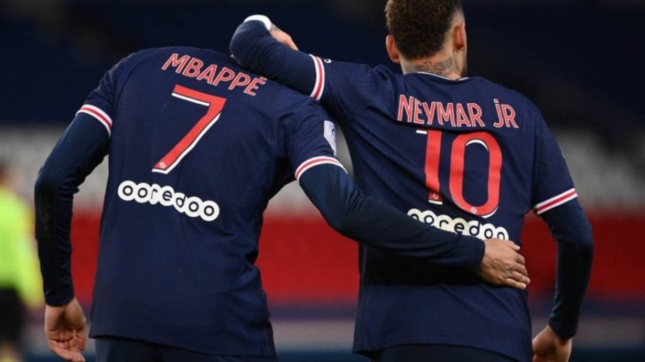 Neymar e Mbappé não vivem bom momento