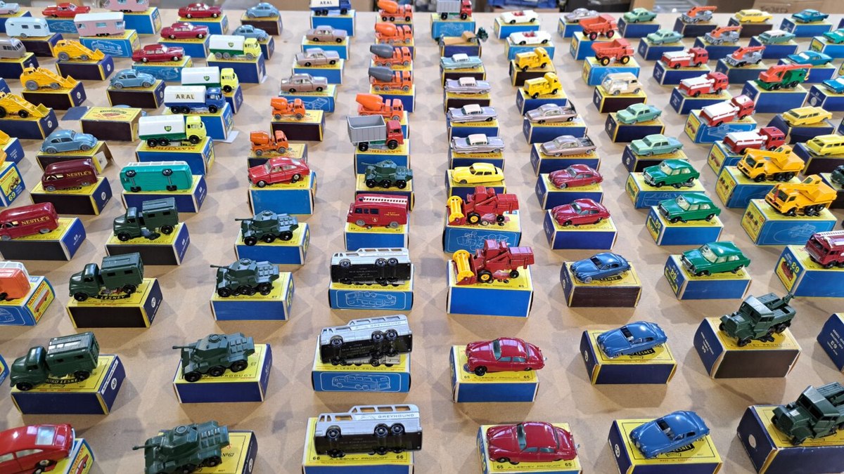 Iniciada na década de 1970, grande coleção de miniaturas de carros da Matchbox vai à leilão no próximo dia 30