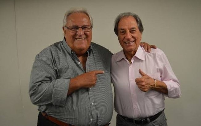 Garotinho e Apolinho formaram uma dupla de sucesso no rádio esportivo do Brasil - Foto: Reprodução de vídeo