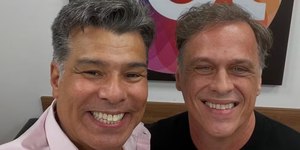 Galãs de 'A Viagem' se reencontram no SBT: 'Aprontando'