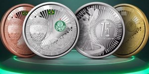 BC lança medalha do Mundial do Palmeiras que custa até R$ 75 mil