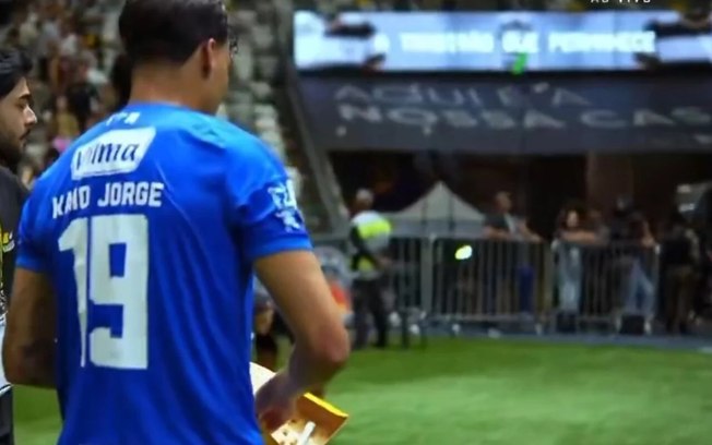 Kaio Jorge marcou e provocou a torcida do Atlético-MG