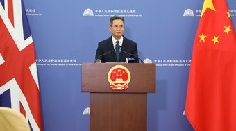 Embaixador da China alerta Reino Unido sobre aproximação com Taiwan