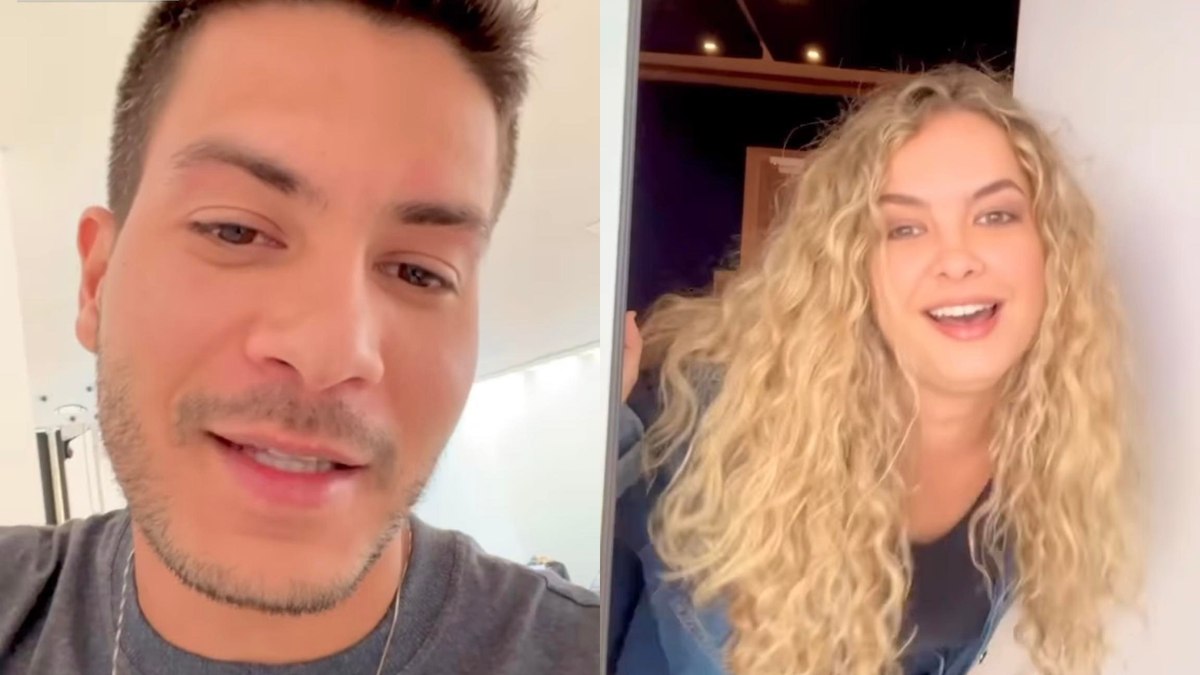 Arthur Aguiar e Lua Blanco se encontram e aumentam rumores de reunião dos 'Rebeldes'