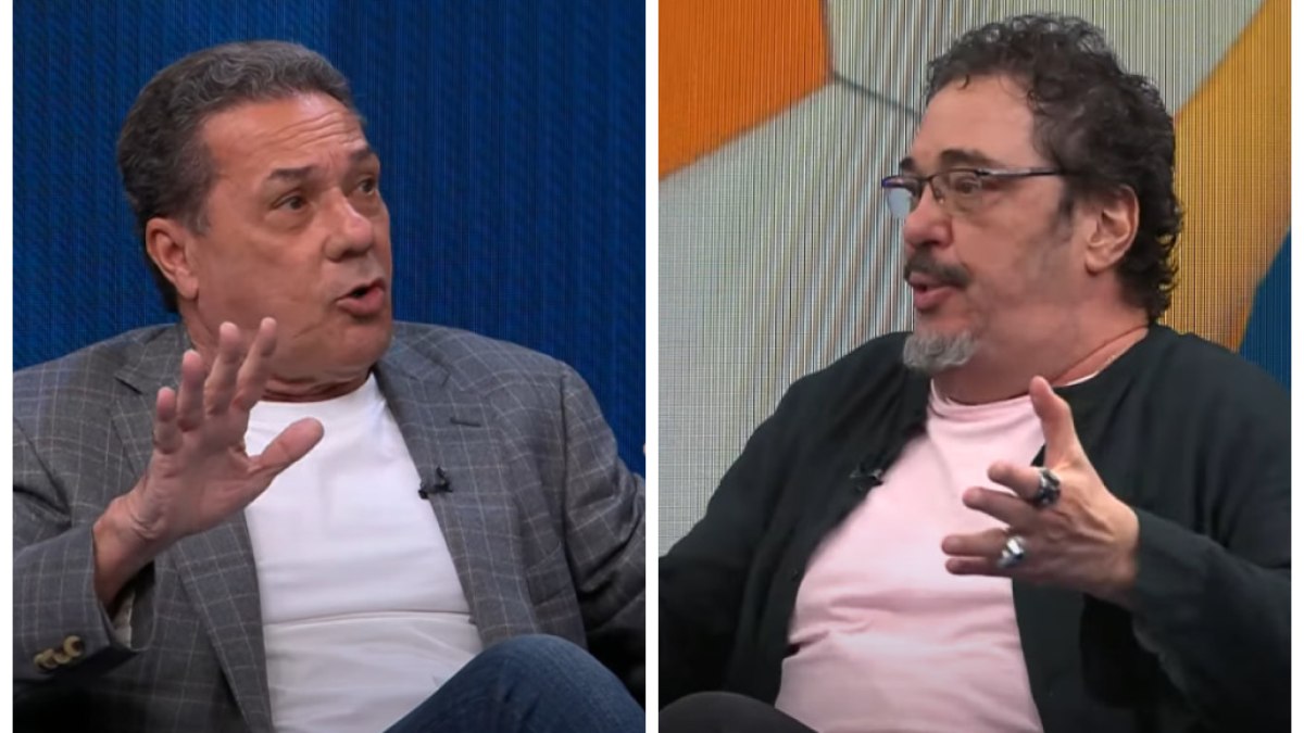 Treta! Casagrande e Luxemburgo discutem ao vivo; assista