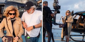 Debora Bloch posa de Odete e brinca com chegada de Lady Gaga