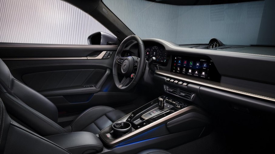 Interior do Porsche 911 Turbo S 2026 Interior do Porsche 911 Turbo S 2026