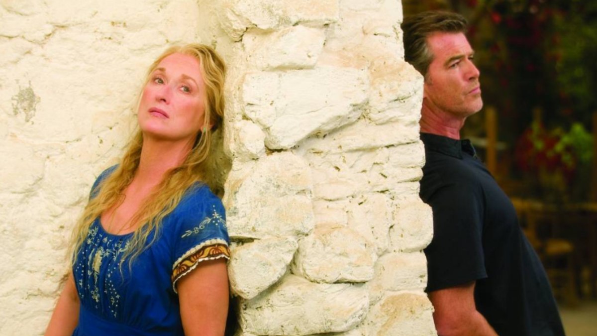 Meryl Streep e Pierce Brosnan Meryl Streep e Pierce Brosnan