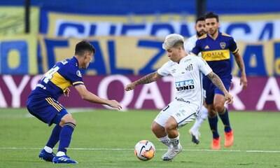 Boca e Santos empatam na ida da semifinal da Libertadores
