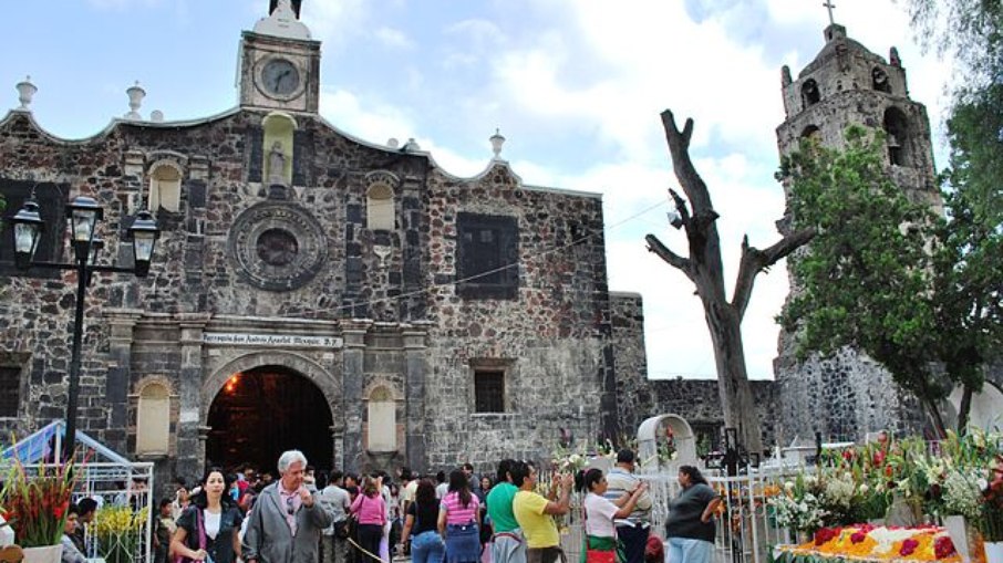 Catedral em San Andrés Mixquic