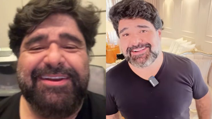 Cantor Fabiano Menotti elimina 60 kg e choca fãs