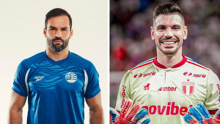 Muriel e João Ricardo são os goleiros do jogo Muriel e João Ricardo são os goleiros do jogo