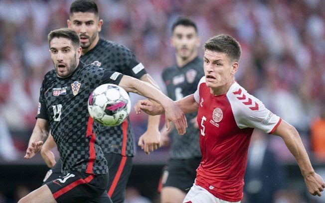 Dinamarca joga melhor, mas perde para a Croácia na Nations League
