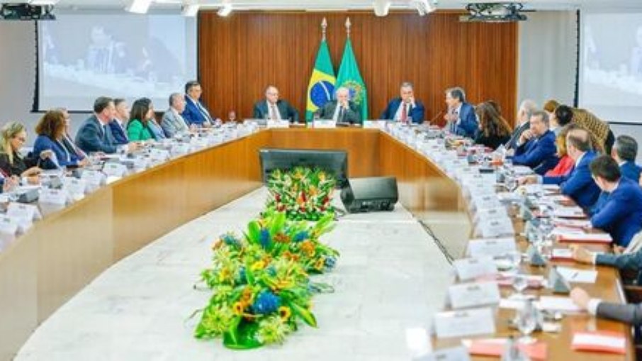 Lula realiza balanço do primeiro ano de governo na última reunião ministerial de 2023 Lula realiza balanço do primeiro ano de governo na última reunião ministerial de 2023