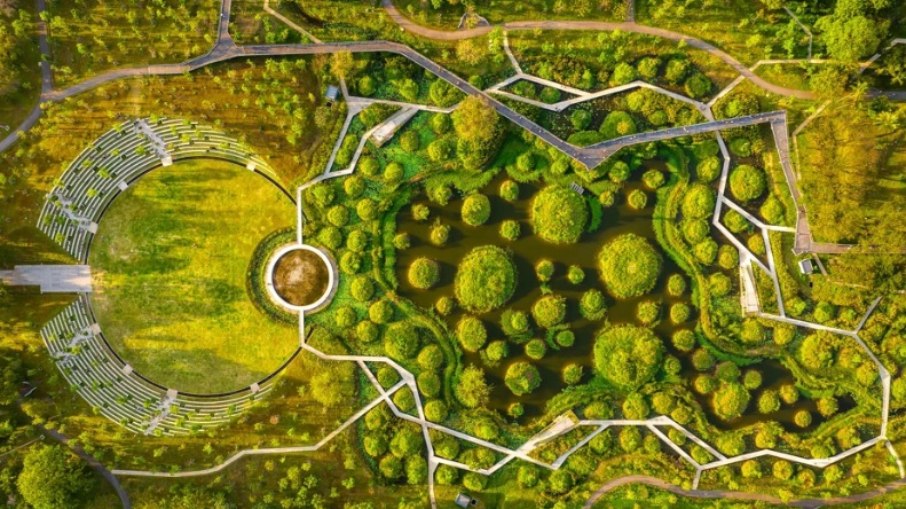 Parque Florestal Benjakitti, Bangkok, Tailândia