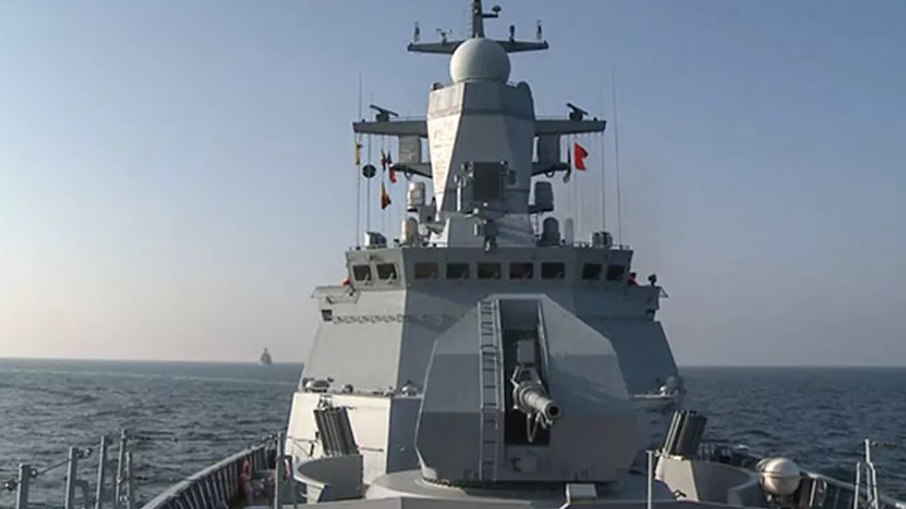 Navio russo participa de manobras navais no Mar Báltico