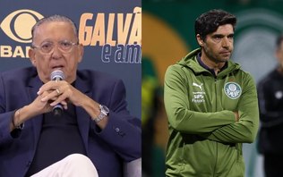 Galvão Bueno dispara
contra Abel Ferreira após polêmica