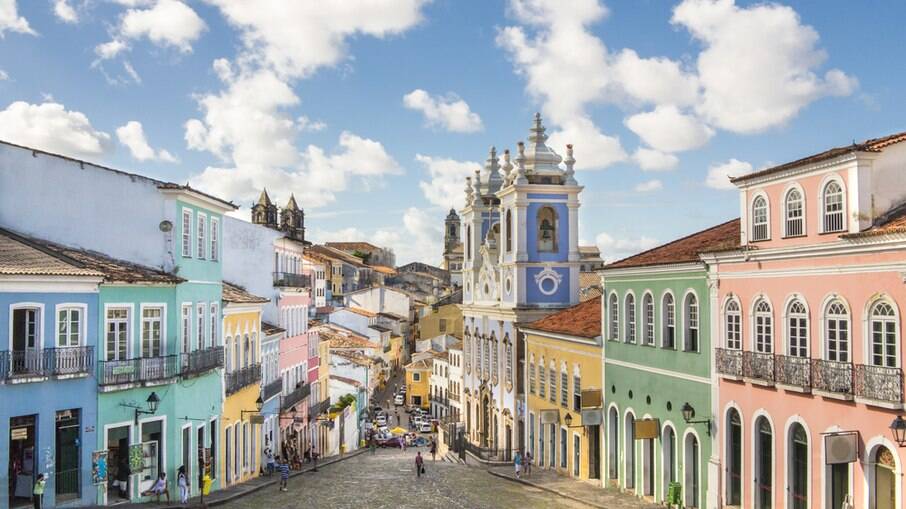 Pelourinho é uma das principais atrações de Salvador, um dos destinos mais buscados para viajar no Carnaval de 2021