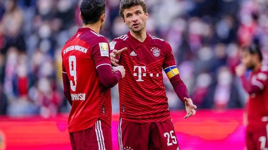 Thomas Muller duas Champions League com o Bayern