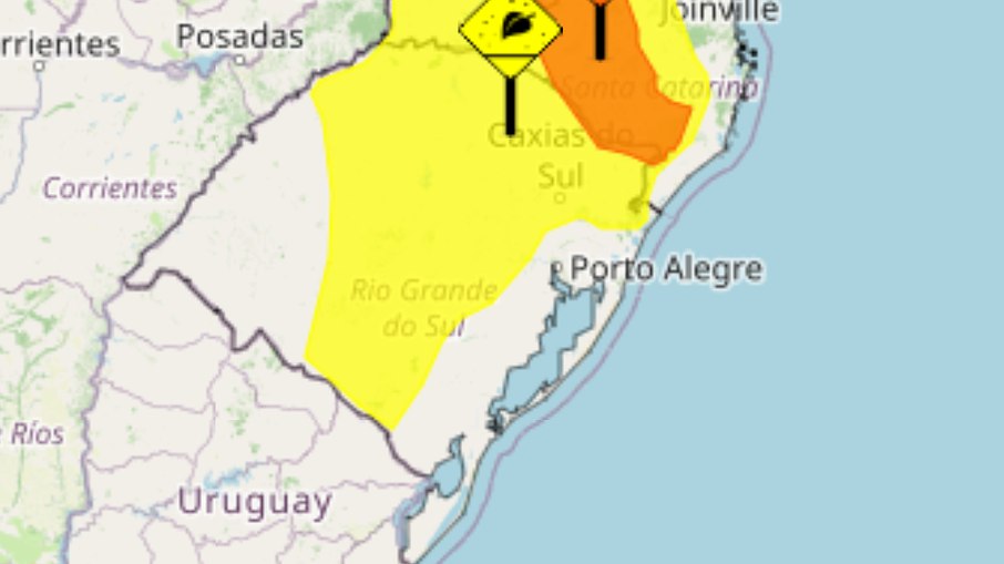 Novo alerta para geadas e mínimas de 3ºC para quinta-feira (21)