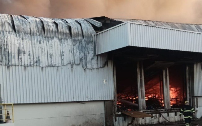 Incêndio Colcci Itajaí (SC)