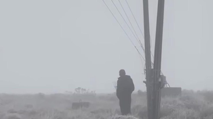 SC tem primeiro registro de neve no ano e temperaturas negativas