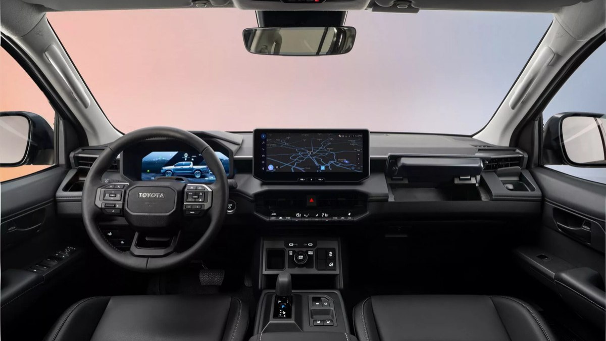 Interior da Nova Toyota Hilux Interior da Nova Toyota Hilux