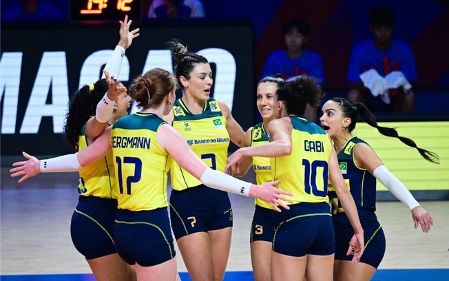 VNL: Tainara muda o jogo, Brasil bate Tailândia e mantém invencilidade