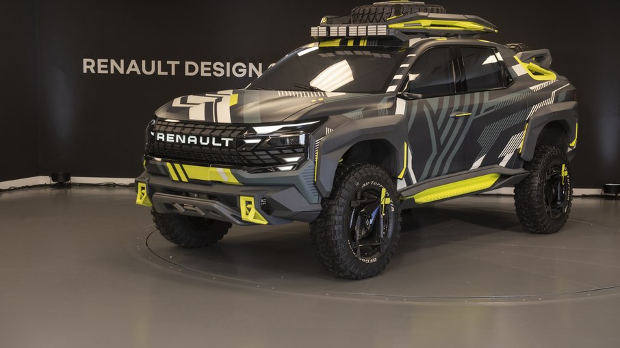 A picape conceitual antecipará os planos da Renault com a segunda geração da Oroch  