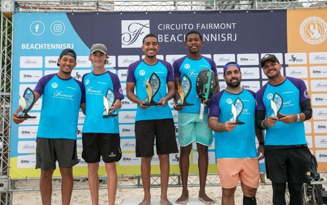 Dupla com líder do ranking conquista o título da 7ª etapa do Circuito Fairmont na Praia de Copacabana Dupla com líder do ranking conquista o título da 7ª etapa do Circuito Fairmont na Praia de Copacabana