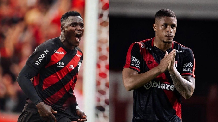 Viveros e Tito fazem embate em Athletico-PR x Atlético-GO