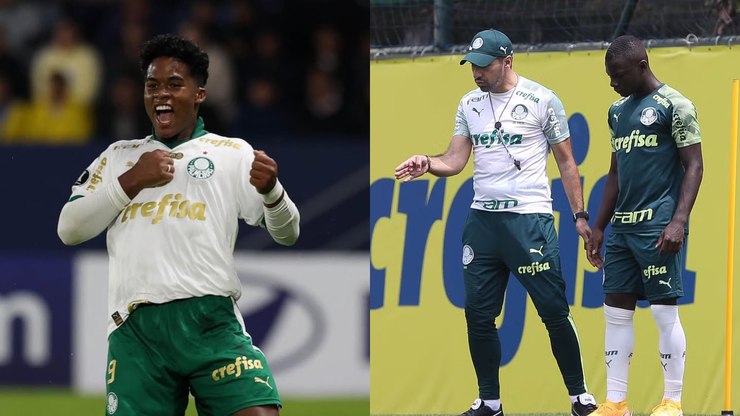 Hinestroza: treinos com Endrick e passagem a jato no Palmeiras