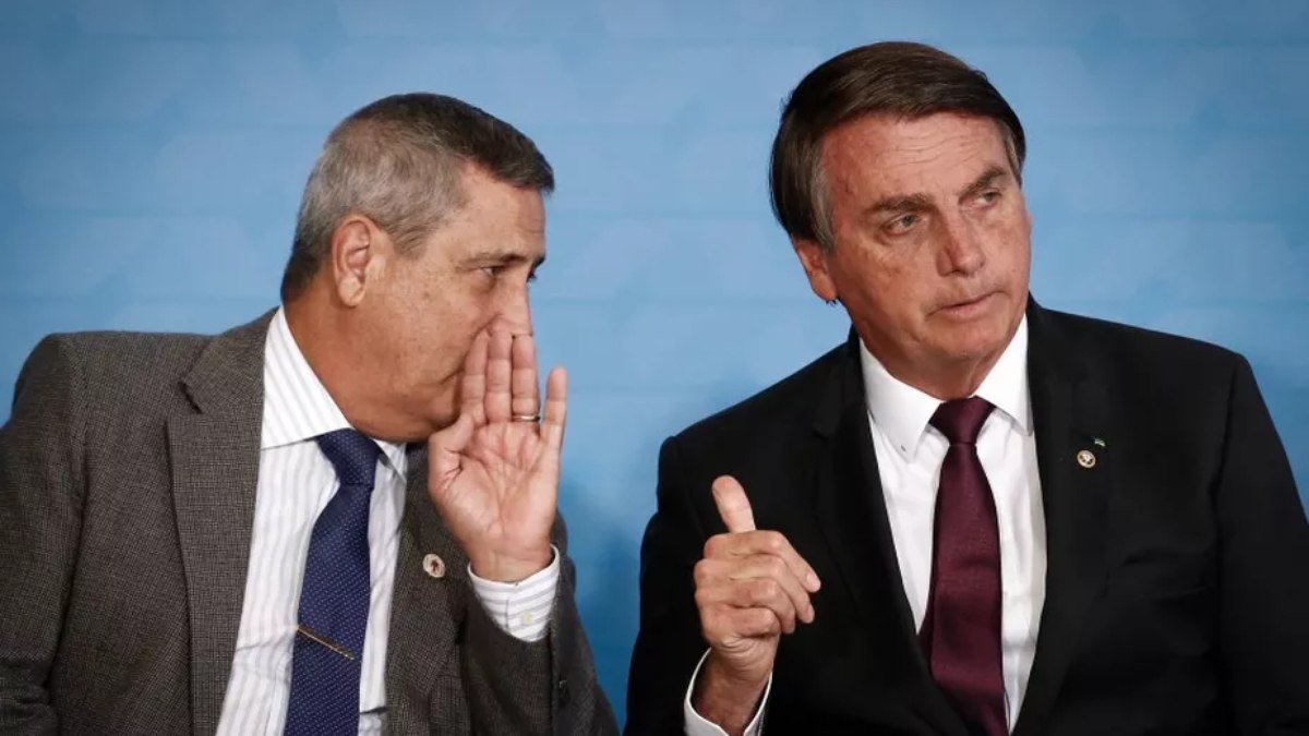 Jair Bolsonaro (PL) e Braga Netto