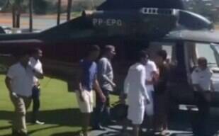 Pimentel usa helicóptero do governo do estado para buscar filho em festa