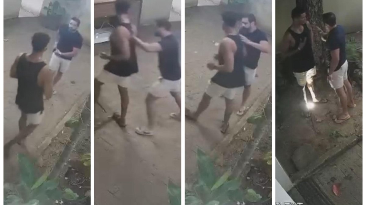 discussão entre ambulante e delegado