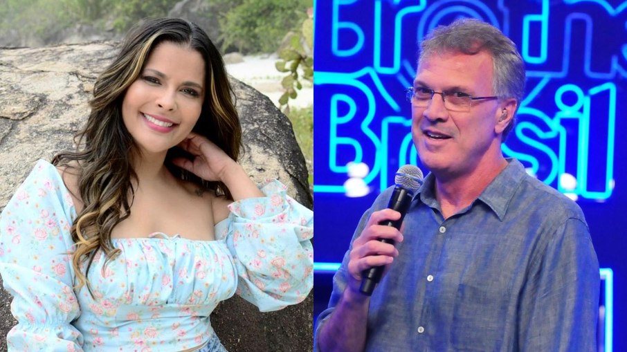 A ex-'BBB' Gyselle Soares já ficou com o jornalista Pedro Bial