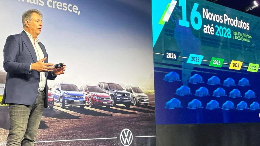Volkswagen terá 16 novos produtos nos próximos anos